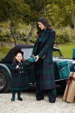 Holland Cooper Little Town Coat Blackwatch Hot